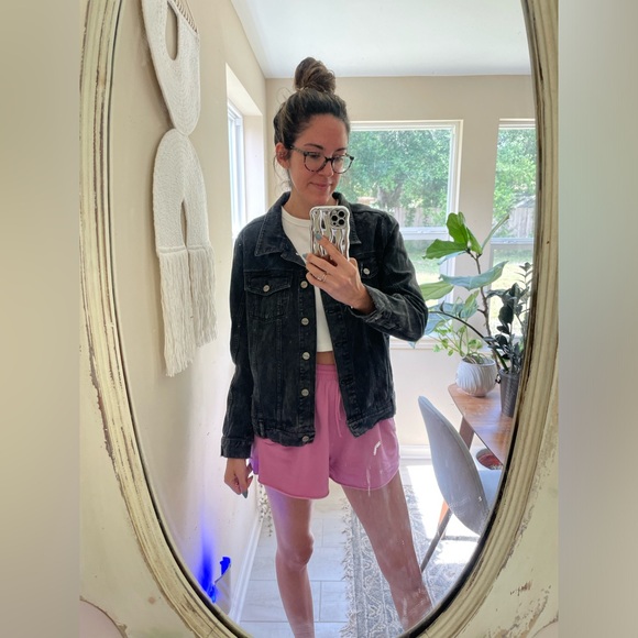 Anine Bing Black Jean Jacket - Picture 12 of 12